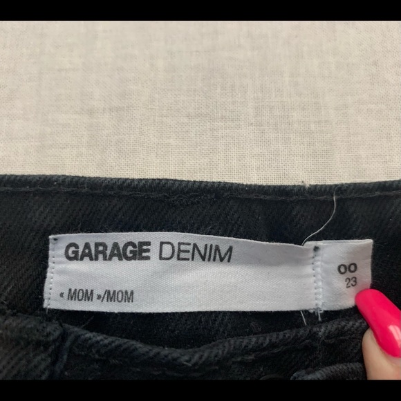 Black Garage Mom Jeans - Picture 3 of 3